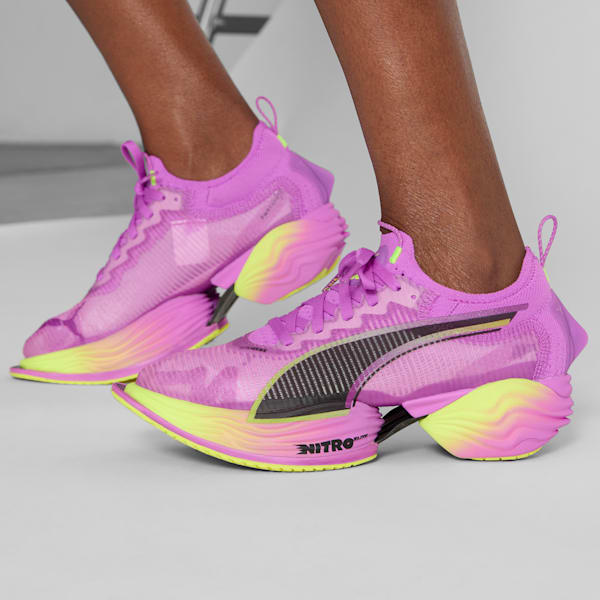 Chaussures de course à pied FAST-R NITRO™ Elite 2 Femme, Pure Magenta-Yellow Alert, extralarge